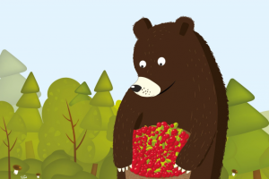 Иллюстрация "Медведь".