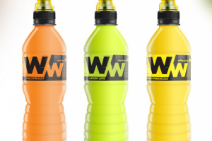 Дизайн упаковки для энергетических напитков Welt Wasser.