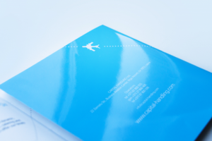 Буклет для авиакомпании