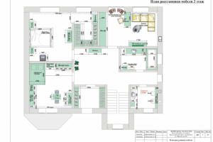 План расстановки мебели 2 Этаж