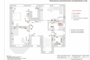 План Элекрики 2 Этаж