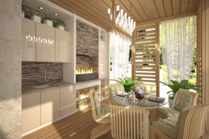 3D Проект Беседки