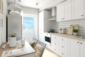 Кухня в маленькой квартире