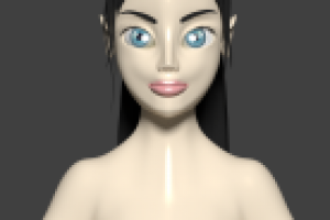 3d модель куклы