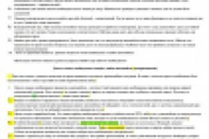 Корректировка/исправление ошибок