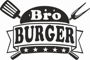 Логотип "Bro Burger"