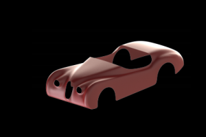 Создание корпуса автомобиля Jaguar