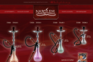 Сайт бренда Nargilem