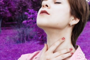 Девушка в парке