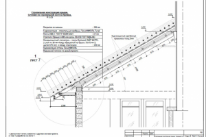 Загородный дом. Конструкция камышовой крыши.