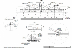 Загородный дом. Конструкция камышовой крыши.