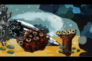 Ракета на дне