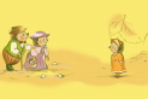 Эскиз иллюстрации для детской мебели