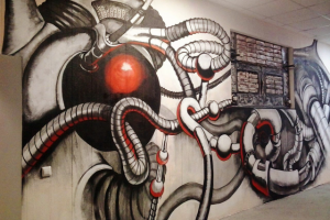 Роспись стен, граффити