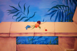 Роспись в частном доме