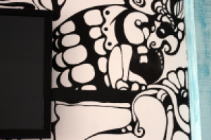 Роспись в частной квартире