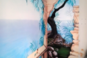 Роспись в частном доме