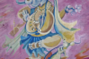 Роспись в частной квартире