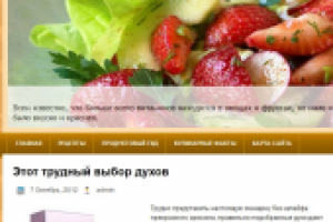 Этот трудный выбор духов