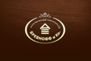 Логотип для компании по производству изделий из сруба