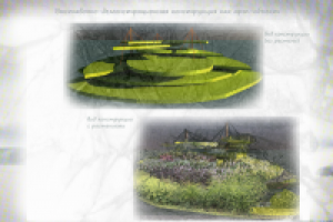 Выставочный стенд для растений