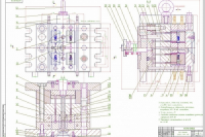 Пресс-форма для изготовления фурнитуры на ТПА
