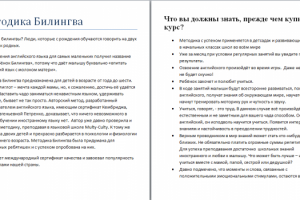 Методика Билингва