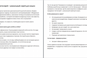 Когтеспрей – уникальный спрей для кошек