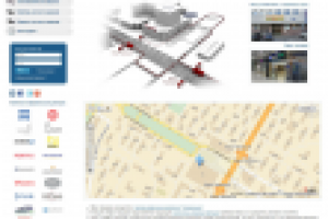 Разработка трехмерной схемы проезда в торговый комплекс