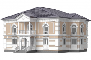 Экстерьер дома. Архитектура 3D