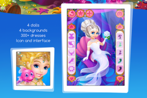 Одевалка "Русалочка"