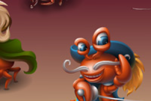 Крабы мушкетеры