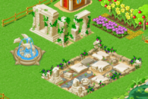 Предметы для игры Дворик питомца