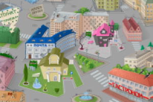 Город, Бабки с тележками