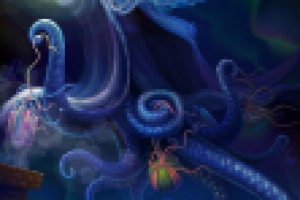 Дед мороз разносит детям подарки