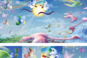 Изгнание снега волшебными зверятами