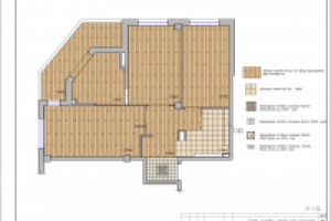 Чертежная документация. 3-х комнатная квартира.