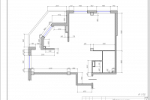 Чертежная документация. 3-х комнатная квартира.