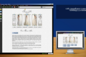 Сайт свадебного салона