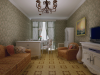 Country style. Living room2