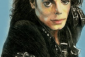 Майкл Джексон цв. карандаши формат А3