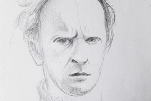 портрет 3. карандаш