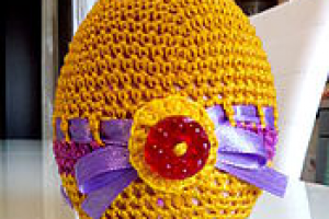 Яйцо 1. вязание крючком