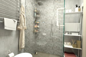 СУ 3 кв.м (Двухкомнатная квартира в хрущевке