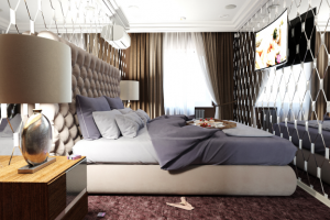 Спальня (двухкомнатная квартира в хрущевке. Донецк)