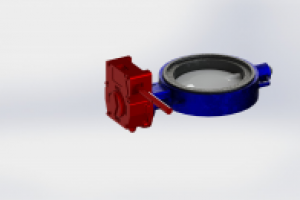 Затвор с редуктором