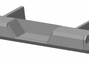 Задний силовой бампер TOYOTA TUNDRA