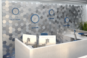 Дизайн проект диспетчерского центра "Мультикарта"