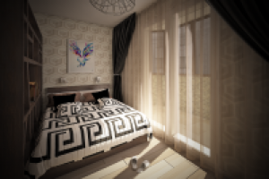 Квартира студия. 37кв.м