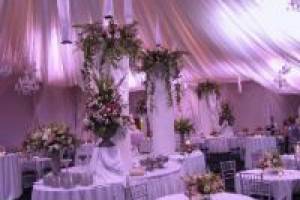 Оформление зала для свадьбы